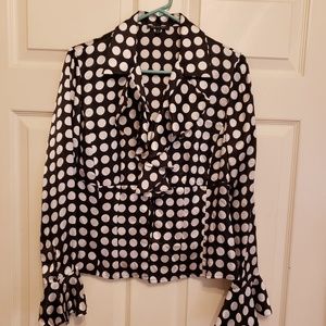 Anne Klein Silk Blouse size small